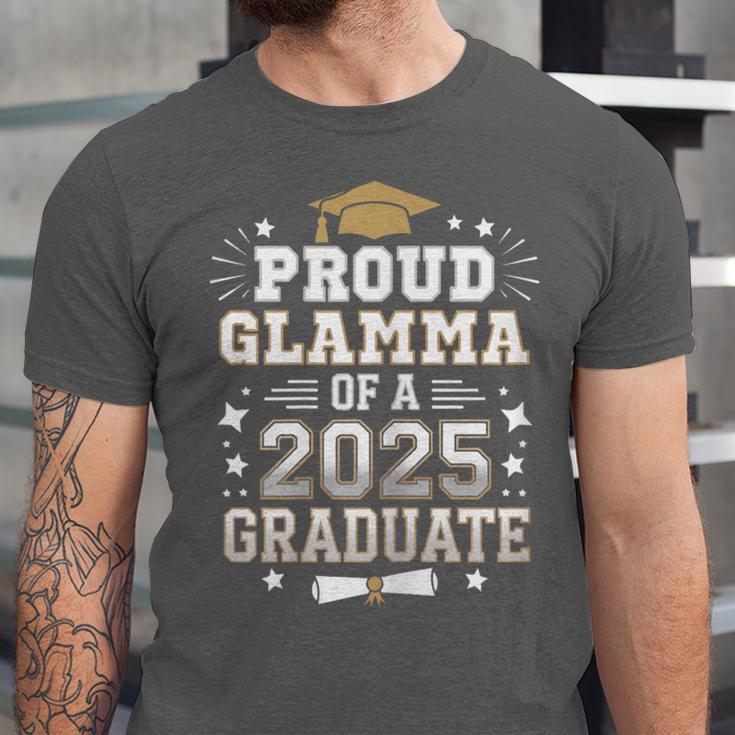 Proud Glamma Of A Class Of 2025 Graduate Senior Graduation Unisex Jersey T-Shirt
