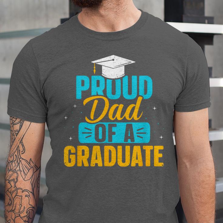 Proud Graduation Dad Father Of Graduates Unisex Jersey T-Shirt
