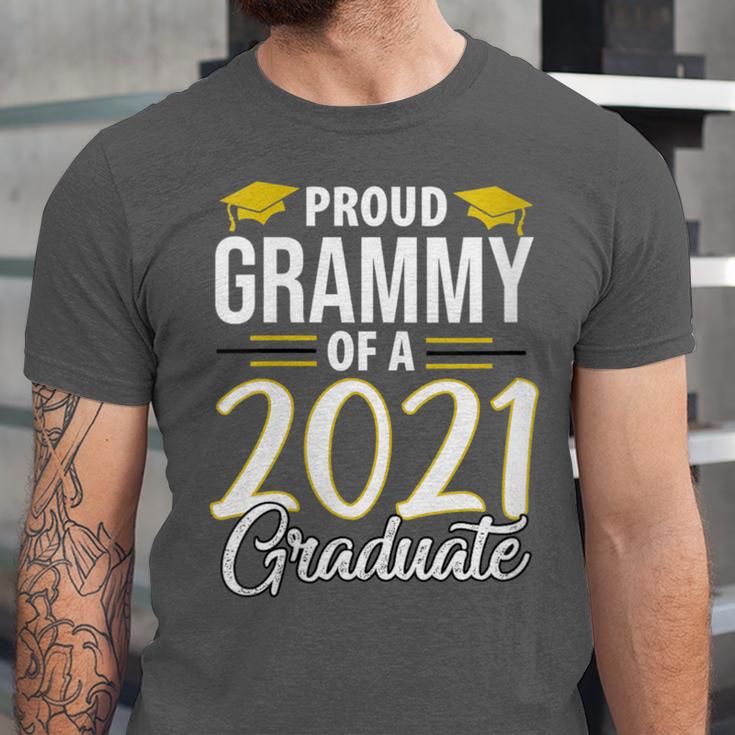 Proud Grammy Of A 2021 Graduate Graduation Clothes MBA PhD Unisex Jersey T-Shirt