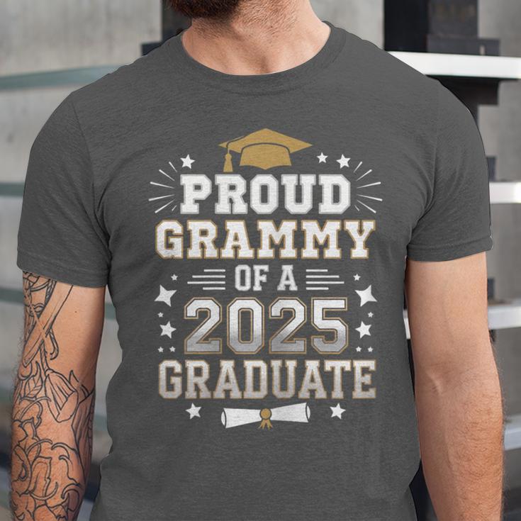 Proud Grammy Of A Class Of 2025 Graduate Senior Graduation Unisex Jersey T-Shirt