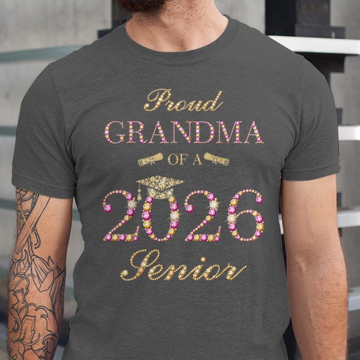 Proud Grandma Of A 2026 Senior Graduate Graduation Unisex Jersey T-Shirt