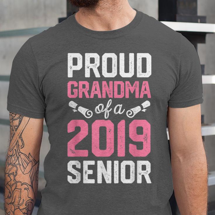Proud Grandma Of A Class 2019 SeniorShirt Graduation Unisex Jersey T-Shirt