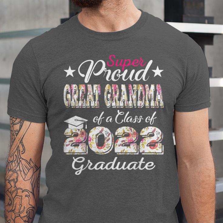 Proud Great Grandma Of 2022 Graduate Class 2022 Graduation Unisex Jersey T-Shirt