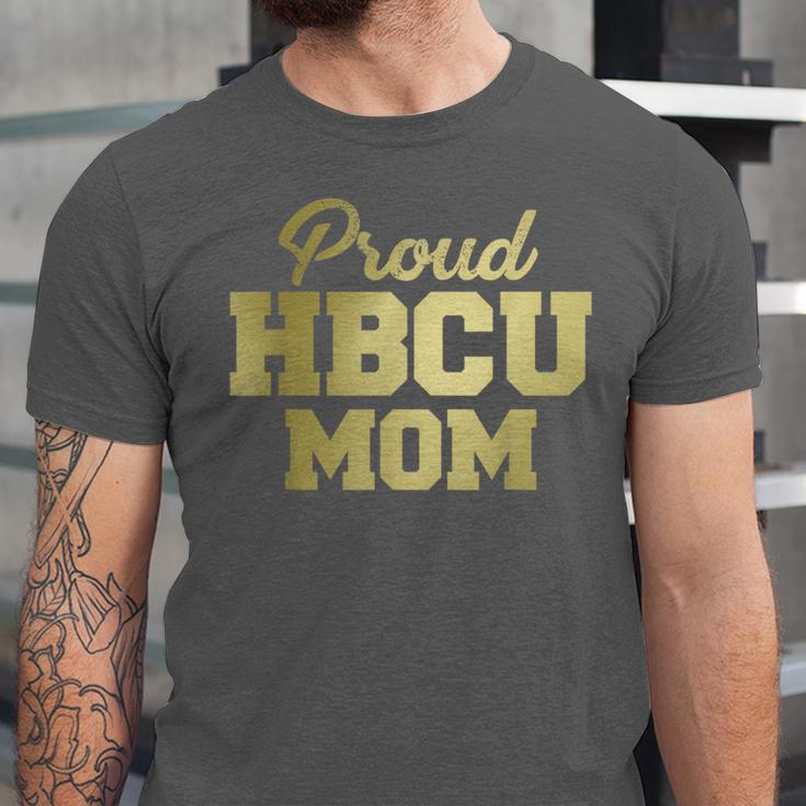 Proud HBCU Mom Graduation College Unisex Jersey T-Shirt