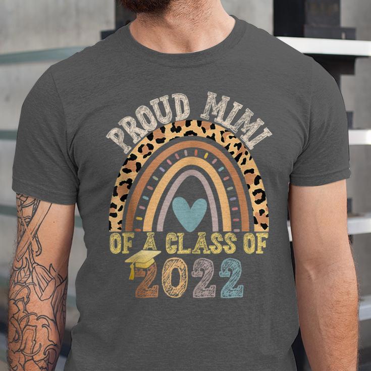 Proud Mimi Of a Class Of 2022 Graduate Graduation Rainbow Unisex Jersey T-Shirt