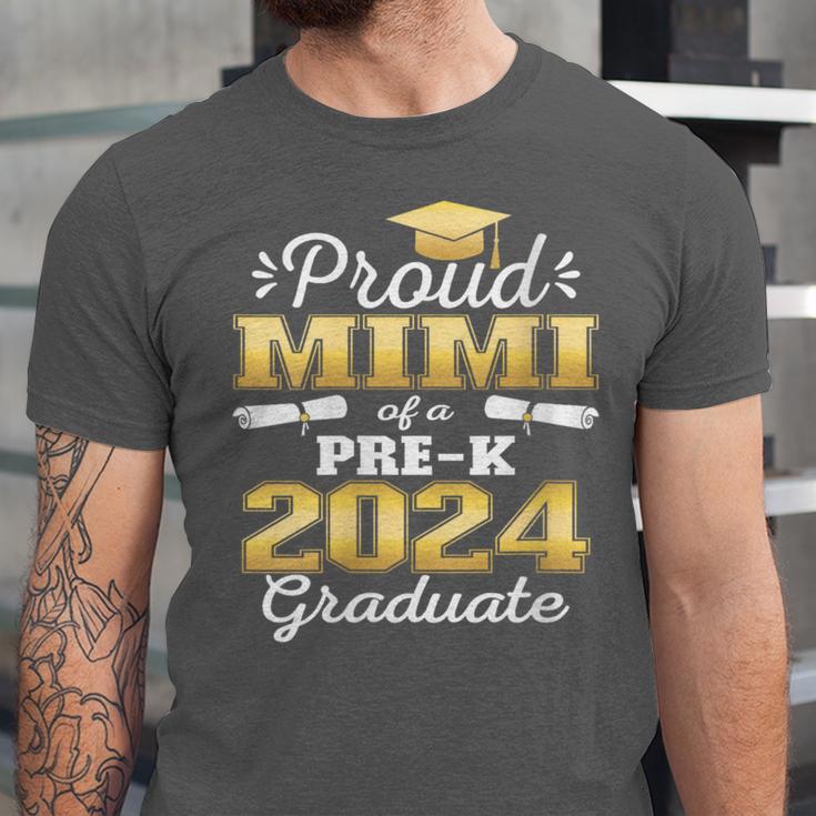 Proud Mimi Of Pre K School Graduate 2024 Graduation Mimi Unisex Jersey T-Shirt