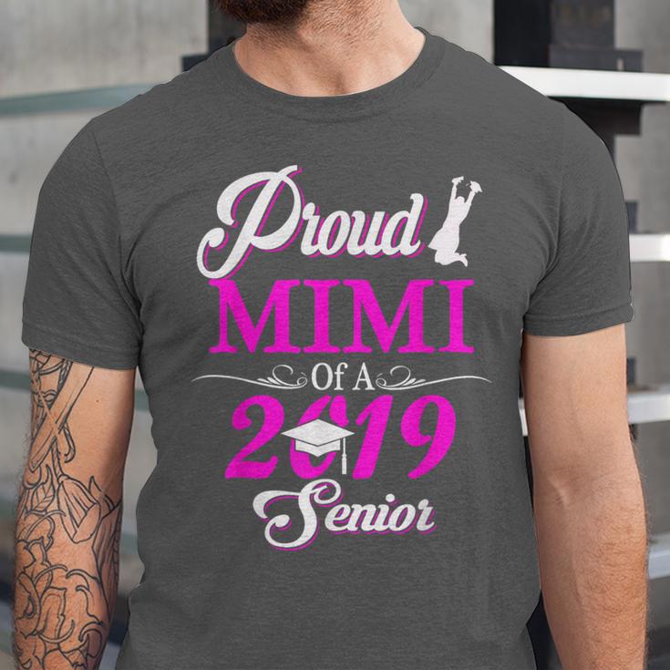 Proud MIMI Of A Class 2019 Senior Tshirt Graduation Unisex Jersey T-Shirt