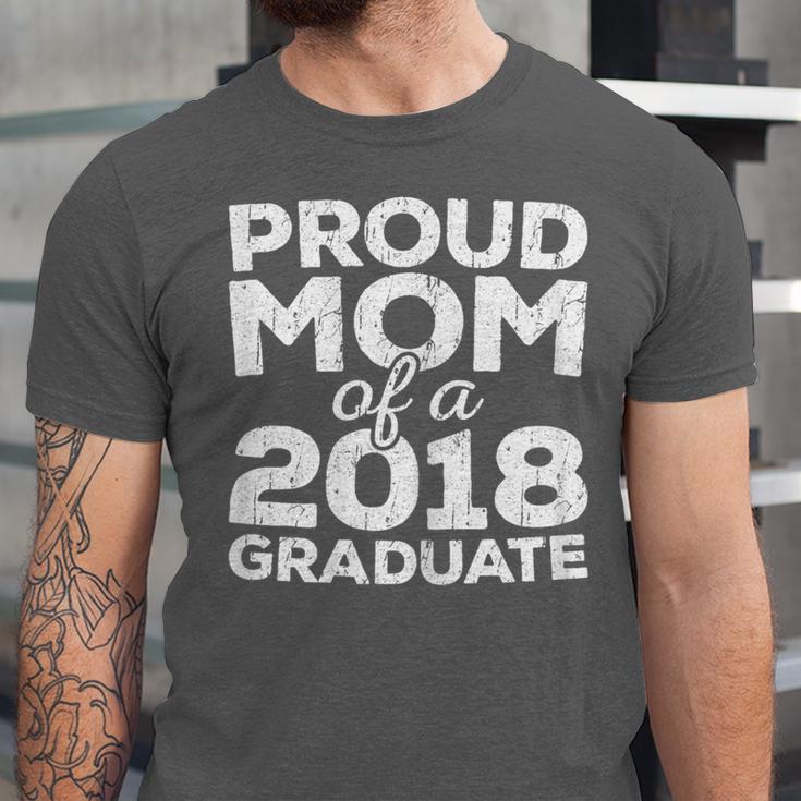 Proud Mom Of A 2018 Graduate Senior Class Graduation T-Shirt Unisex Jersey T-Shirt
