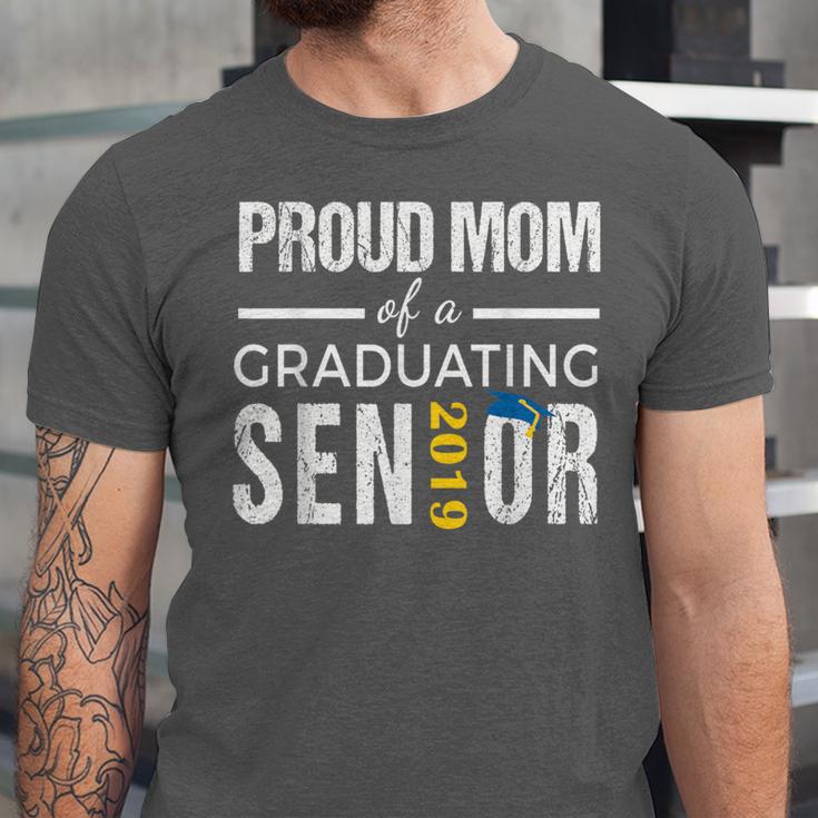 Proud Mom Of 2019 Senior Graduation Shirt Graduate Unisex Jersey T-Shirt