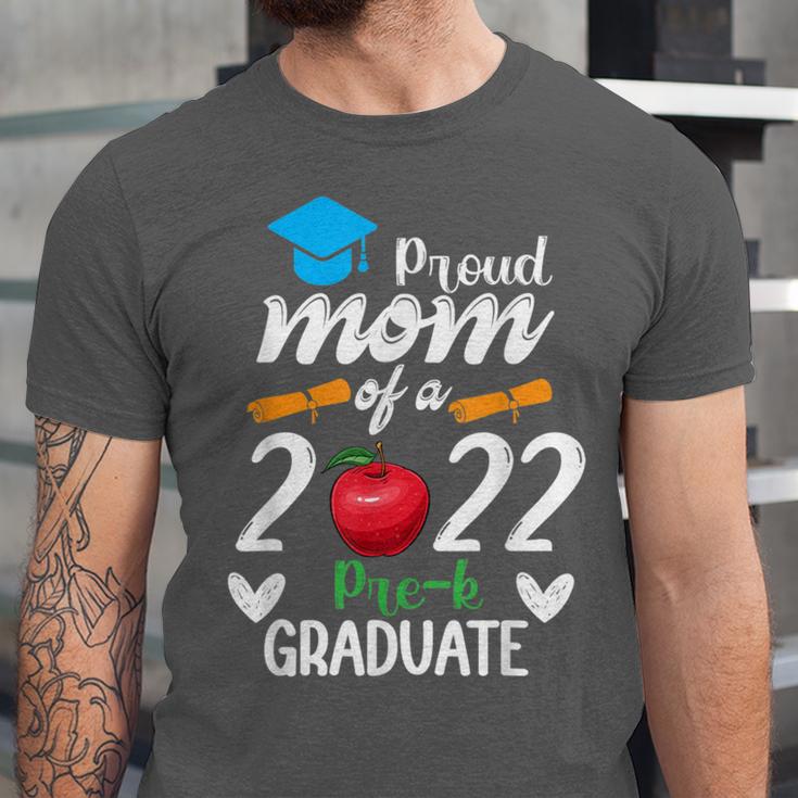 Proud Mom Of 2022 Pre K Graduate Graduation Unisex Jersey T-Shirt