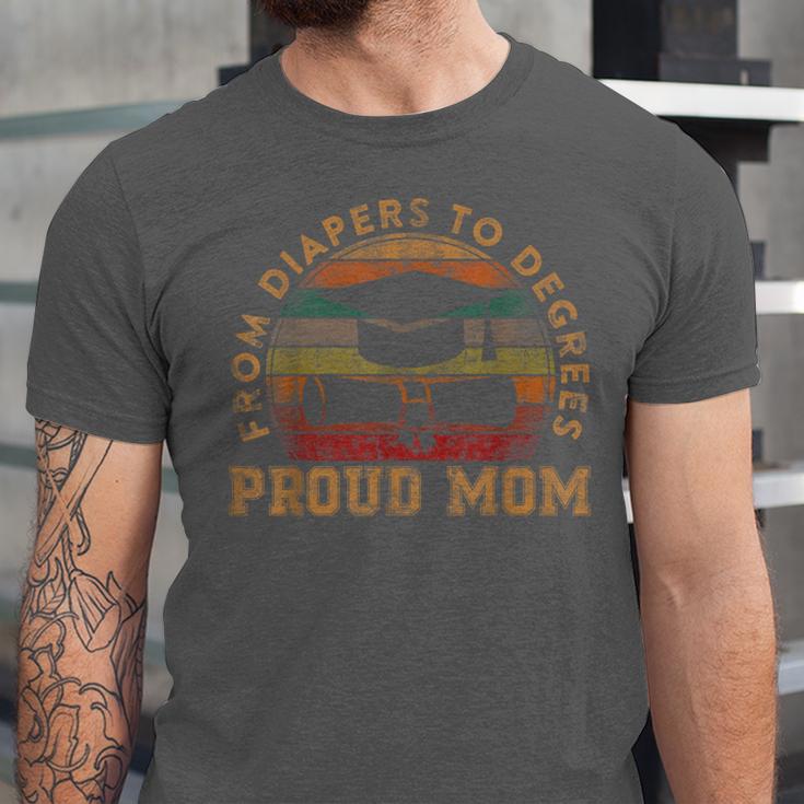 Proud Mom Of a 2023 Graduate Mother Senior Graduation Unisex Jersey T-Shirt