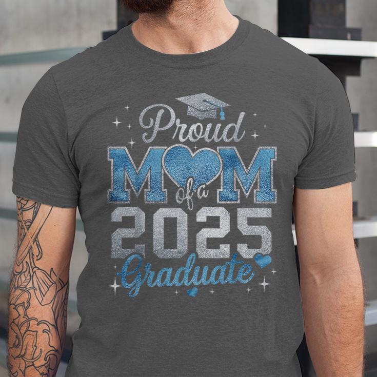 Proud Mom Of a 2025 Graduate For Class Of 2025 Graduation Unisex Jersey T-Shirt