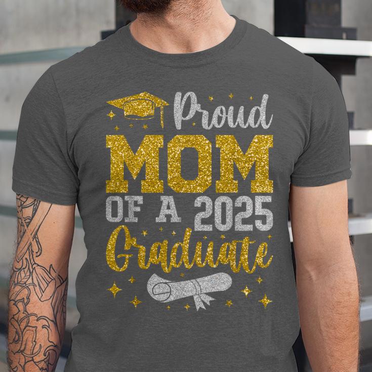 Proud Mom Of A 2025 Graduate Senior Class Of 2025 Graduation Unisex Jersey T-Shirt