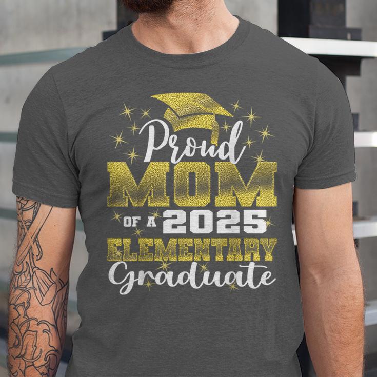 Proud Mom Of 5th Grade Graduate 2025 Elementary Graduation Unisex Jersey T-Shirt