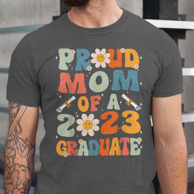 Proud Mom Of A Class Of 2023 Graduated Graduation Women Unisex Jersey T-Shirt