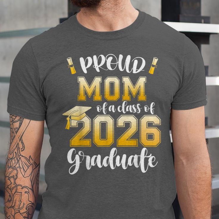 Proud Mom Of a Class Of 2026 Graduate Graduation 2026 Women Unisex Jersey T-Shirt