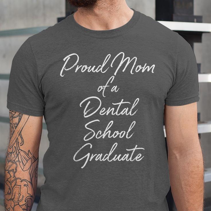 Proud Mom Dental School Graduate Graduation Tee Unisex Jersey T-Shirt