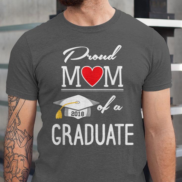 Proud Mom Of A High School Graduation Senior Mom Shirt Unisex Jersey T-Shirt