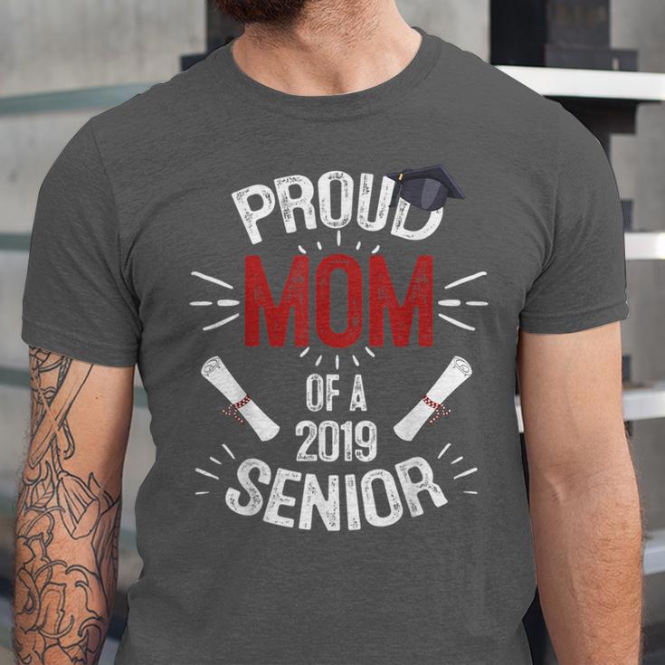 Proud Mom Mother Of a 2019 Graduate TShirt Graduation Unisex Jersey T-Shirt