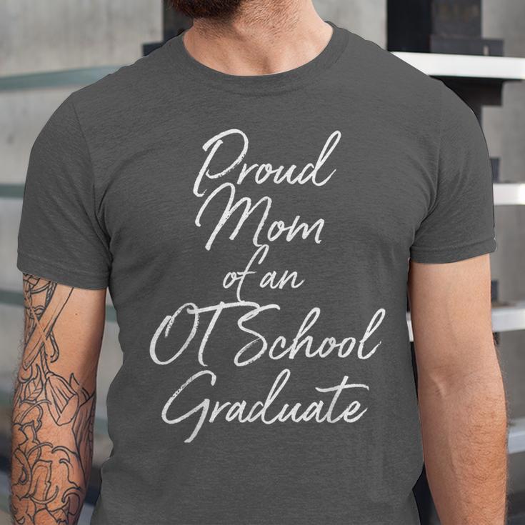 Proud Mom OT School Graduate Graduation Tee Unisex Jersey T-Shirt