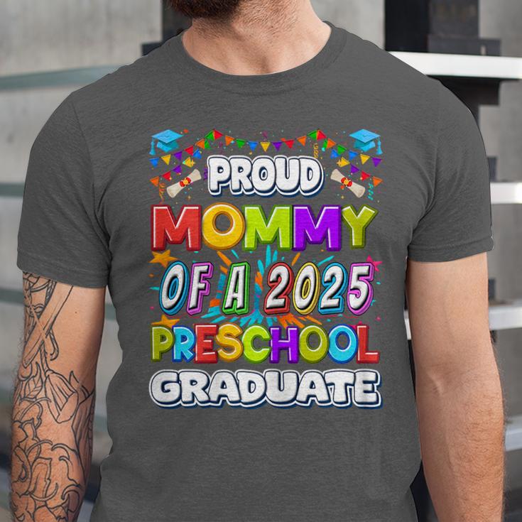 Proud MOMMY Of a 2025 Preschool Graduate Graduation Unisex Jersey T-Shirt