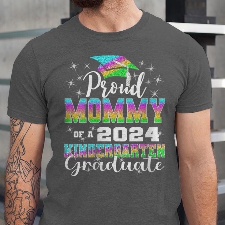 Proud Mommy Of Kindergarten Graduate 2024 Graduation Mommy Unisex Jersey T-Shirt