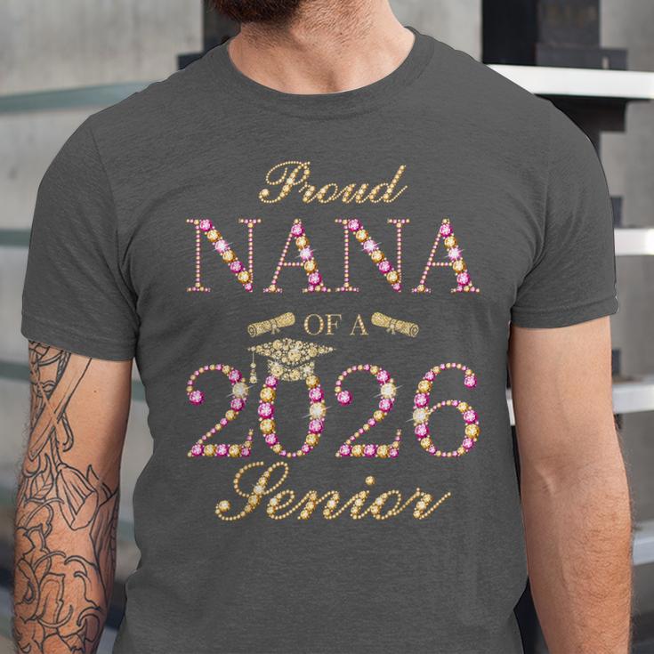 Proud Nana Of A 2026 Senior Graduate Graduation Unisex Jersey T-Shirt