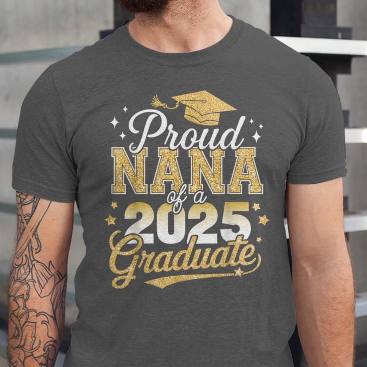 Proud Nana Of a Class Of 2025 Graduate Senior Graduation Unisex Jersey T-Shirt