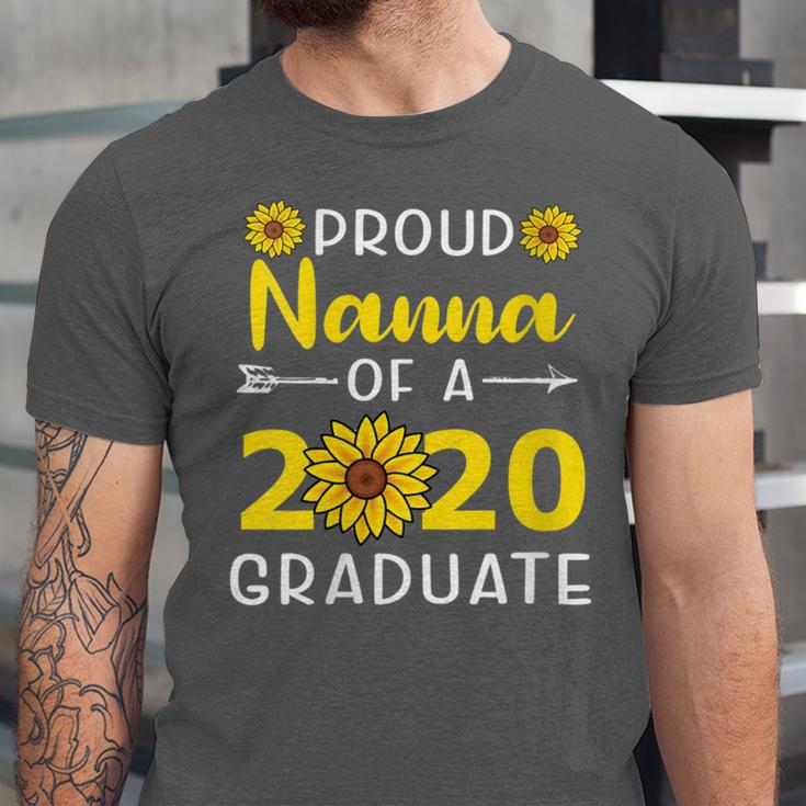 Proud Nanna Of 2020 Graduate Class Of 2020 Graduation Unisex Jersey T-Shirt