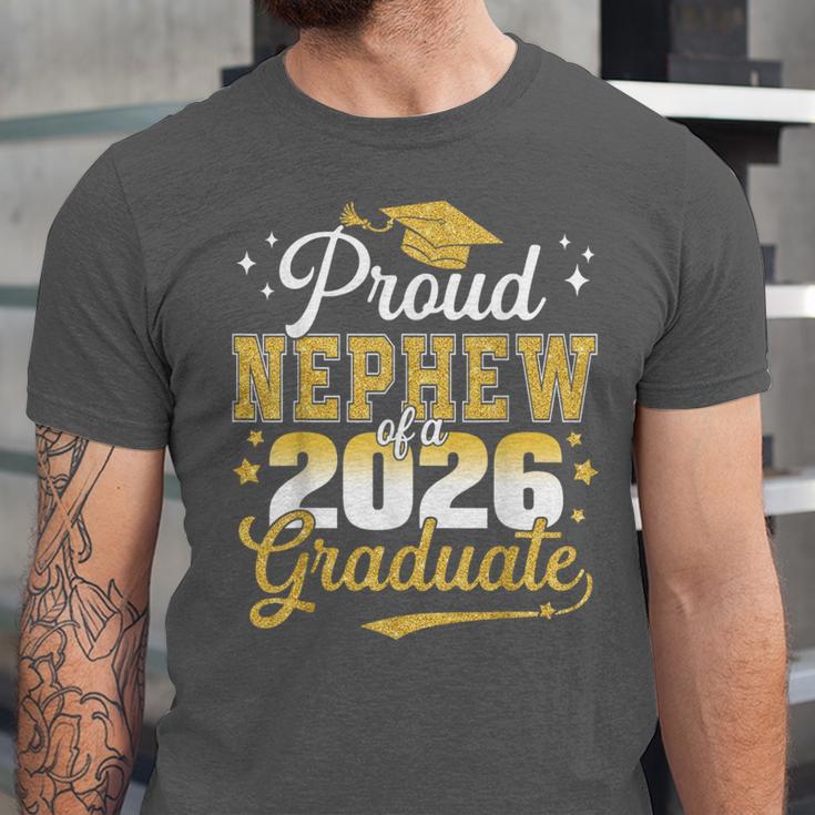 Proud Nephew Of a Class Of 2026 Graduate Senior Graduation Unisex Jersey T-Shirt
