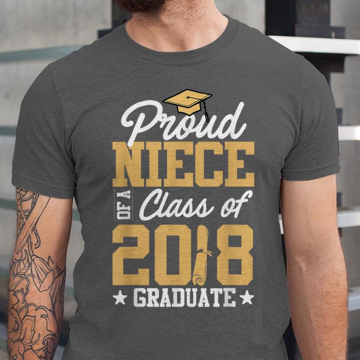 Proud Niece Graduation Shirts For Family 2018 Unisex Jersey T-Shirt