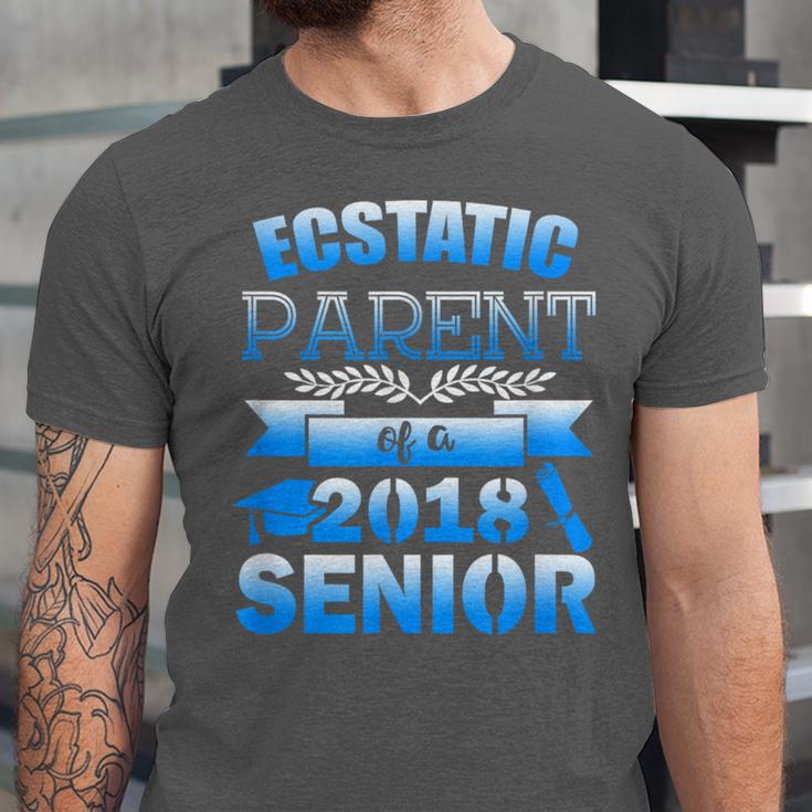 Proud Parent Of a 2018 Senior Graduation Unisex Jersey T-Shirt