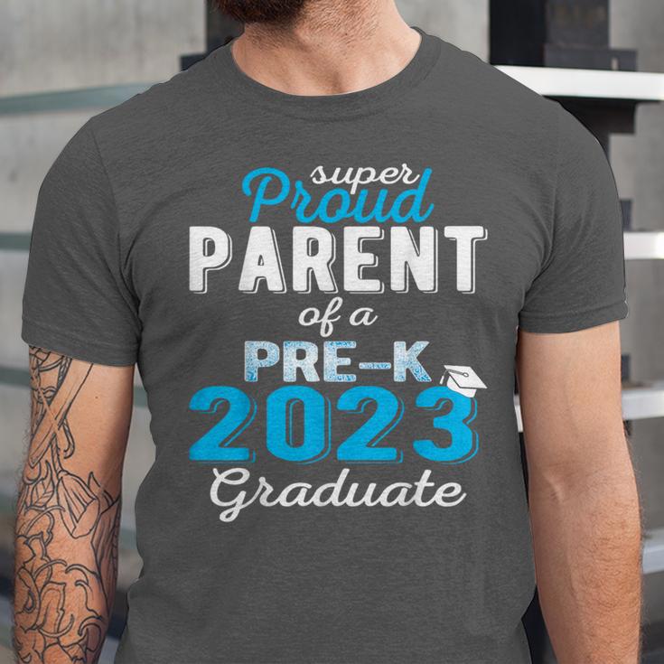 Proud Parent Of Pre K School Graduate 2023 Graduation Parent Unisex Jersey T-Shirt