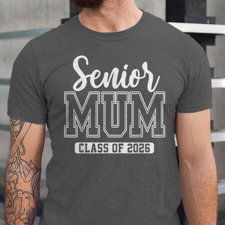Proud Senior Mum Class Of 2026 Graduation 2026 Senior Mum Unisex Jersey T-Shirt