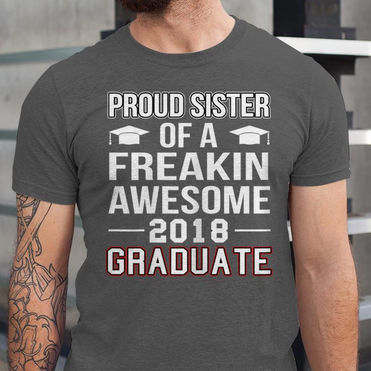 Proud Sister Of A 2018 Graduate Senior GraduationShirt Unisex Jersey T-Shirt