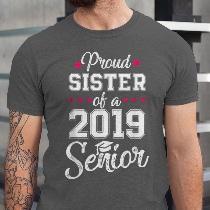 Proud Sister Of a 2019 Senior GraduationShirt Unisex Jersey T-Shirt
