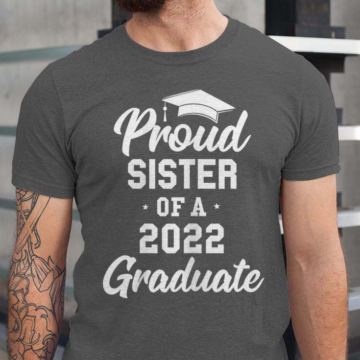 Proud Sister Of a 2022 Graduate Class Of 2022 Graduation Unisex Jersey T-Shirt