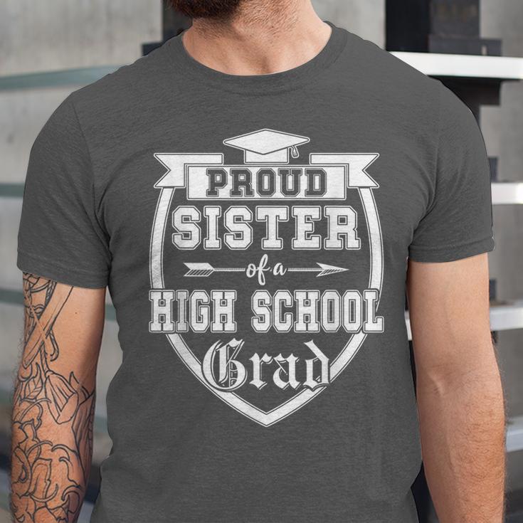 Proud Sister Of a High School Grad Senior Graduation Shirt Unisex Jersey T-Shirt