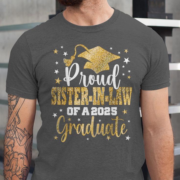 Proud Sister-In-Law Of Class 2025 Graduate Senior Graduation Unisex Jersey T-Shirt
