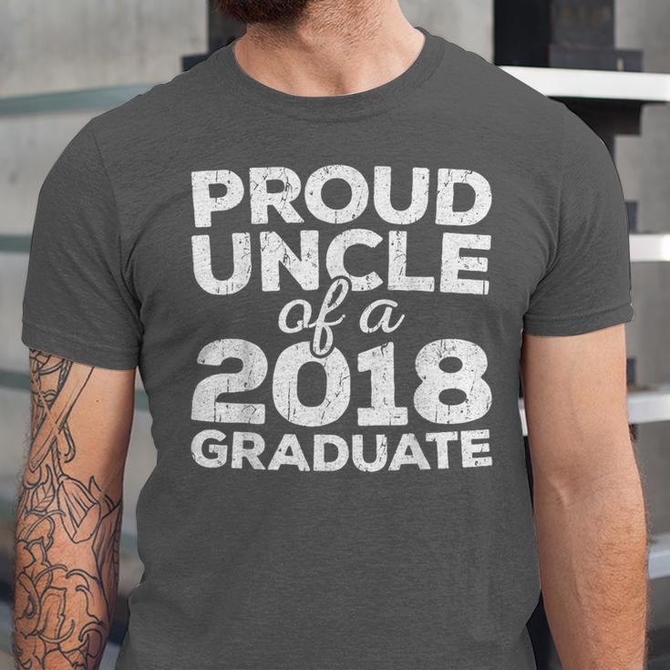 Proud Uncle Of A 2018 Graduate Graduation Unisex Jersey T-Shirt