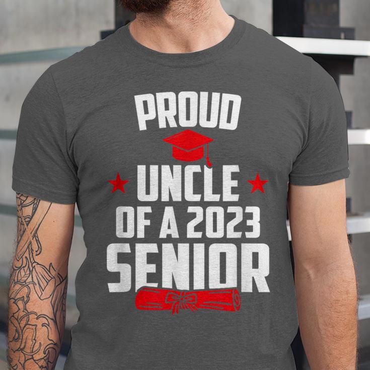 Proud Uncle Of A 2023 Senior Class Of 2023 Graduation Unisex Jersey T-Shirt