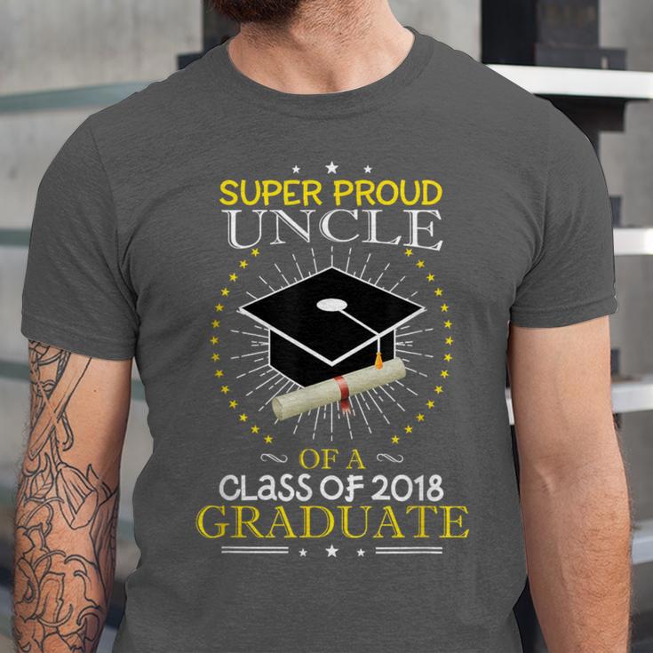 Proud Uncle The Class Of 2018 Graduate Graduation Shirt S2 Unisex Jersey T-Shirt