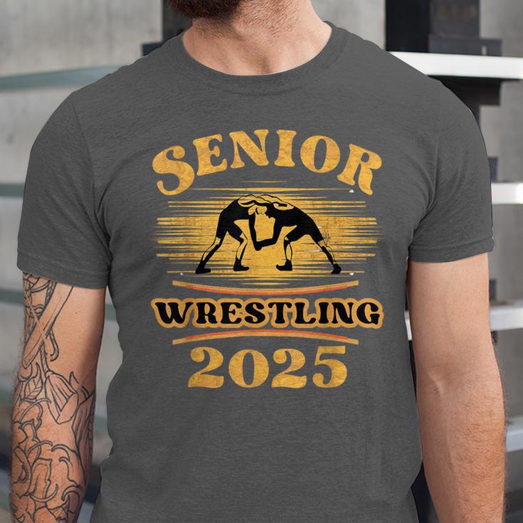 Proud Wrestler Graduation Apparel For Supporters And Seniors Unisex Jersey T-Shirt