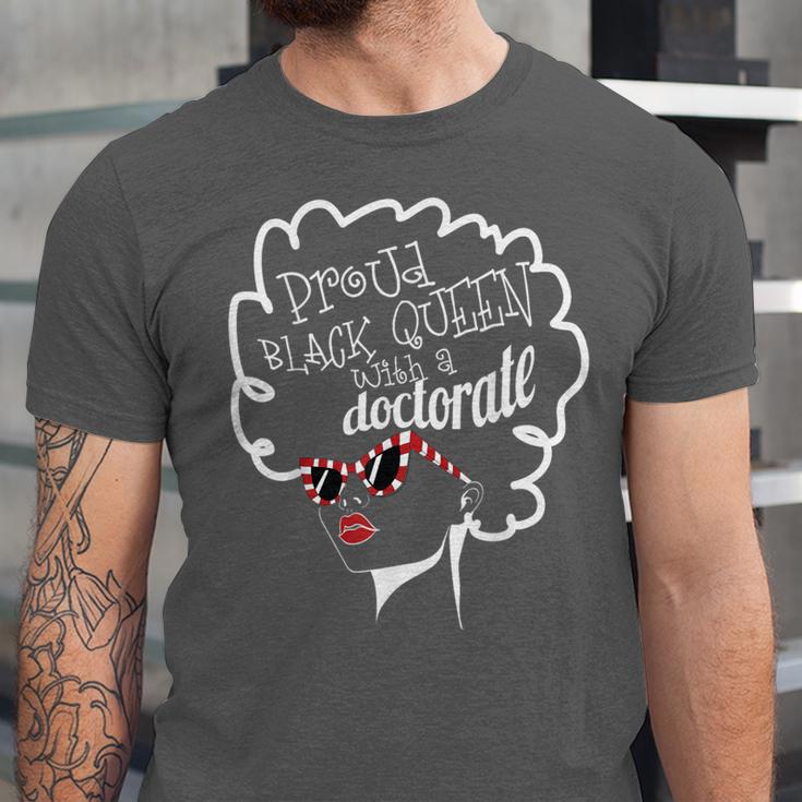 Queen PhD Doctorate Degree Graduation PsyD EdD Unisex Jersey T-Shirt