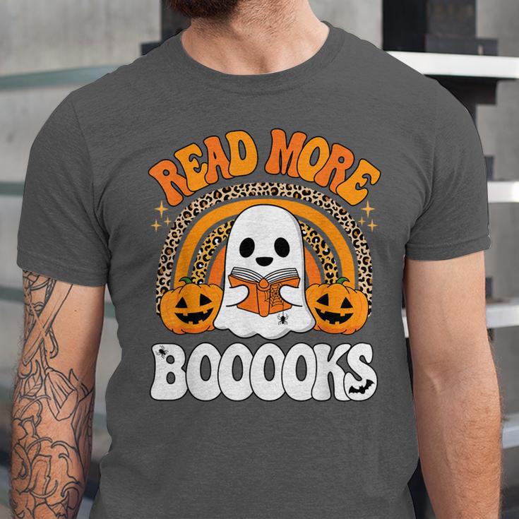 Read More Books Booooks Ghost Pumpkin Cute Teacher Halloween Unisex Jersey T-Shirt Read More Books Booooks Ghost Pumpkin Cute Teacher Halloween Unisex Jersey T-Shirt