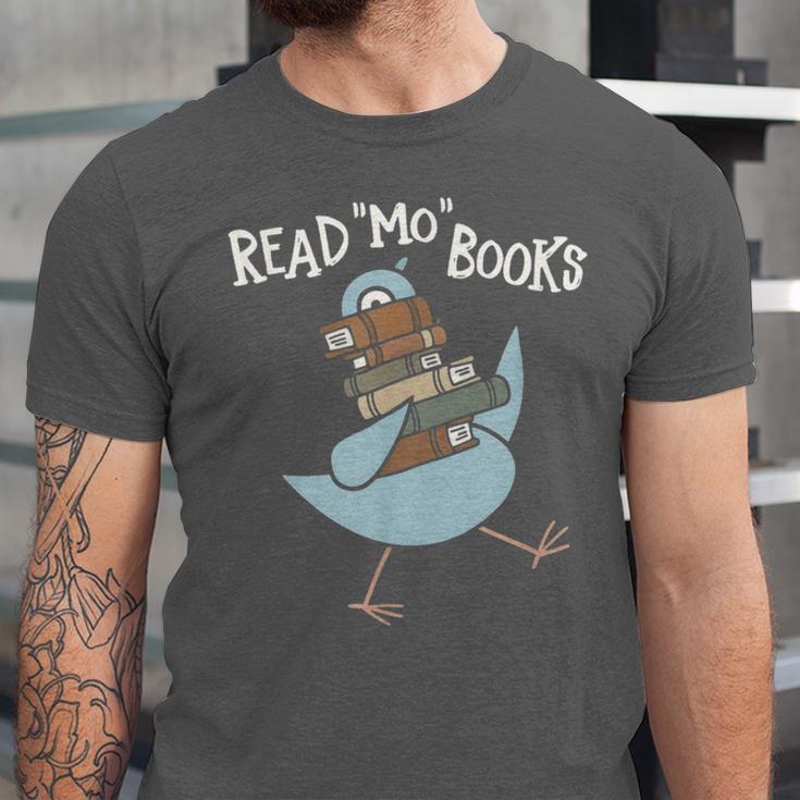 Read More Books Pigeon Book Lover Unisex Jersey T-Shirt