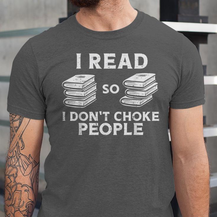 I Read Reading Book Librarian Across America Men Women Kids Unisex Jersey T-Shirt