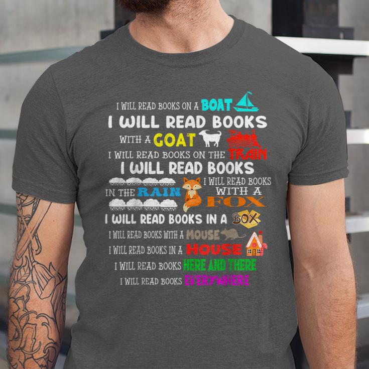 Read My Shirt Day For Kids Boy Girls i Will Read Book Unisex Jersey T-Shirt Read My Shirt Day For Kids Boy Girls i Will Read Book Unisex Jersey T-Shirt