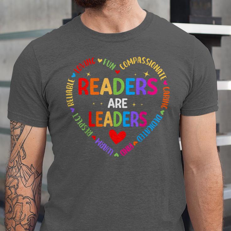 Readers Are Leaders Reading Teacher Women Kids Book Lovers Unisex Jersey T-Shirt Readers Are Leaders Reading Teacher Women Kids Book Lovers Unisex Jersey T-Shirt
