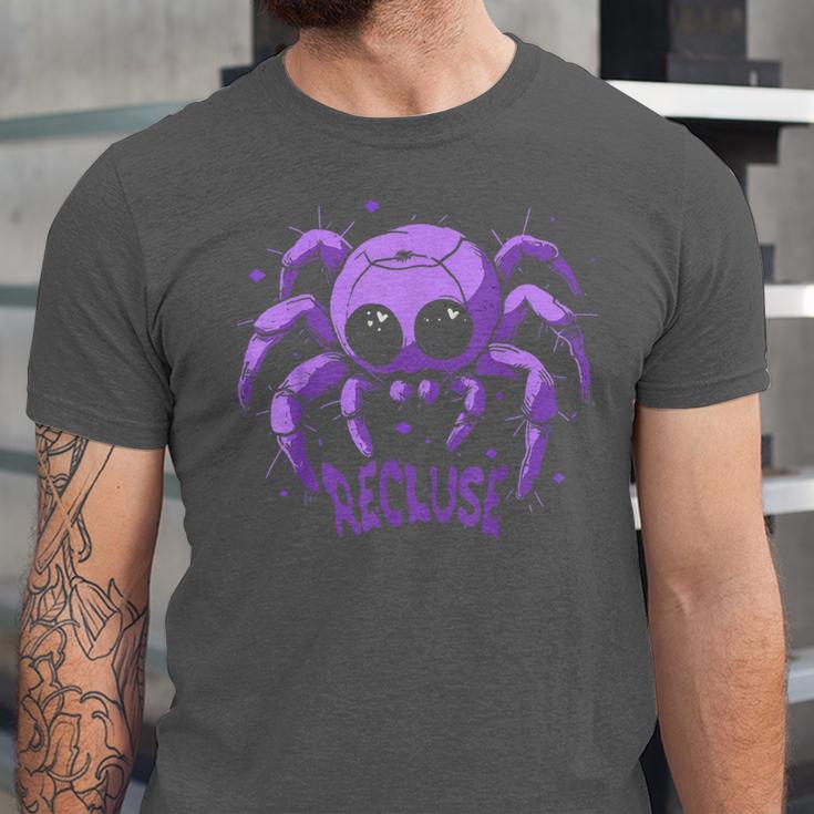 Recluse Pastel Goth Spider Shy Introvert Creepy Cute Kawaii Unisex Jersey T-Shirt Recluse Pastel Goth Spider Shy Introvert Creepy Cute Kawaii Unisex Jersey T-Shirt